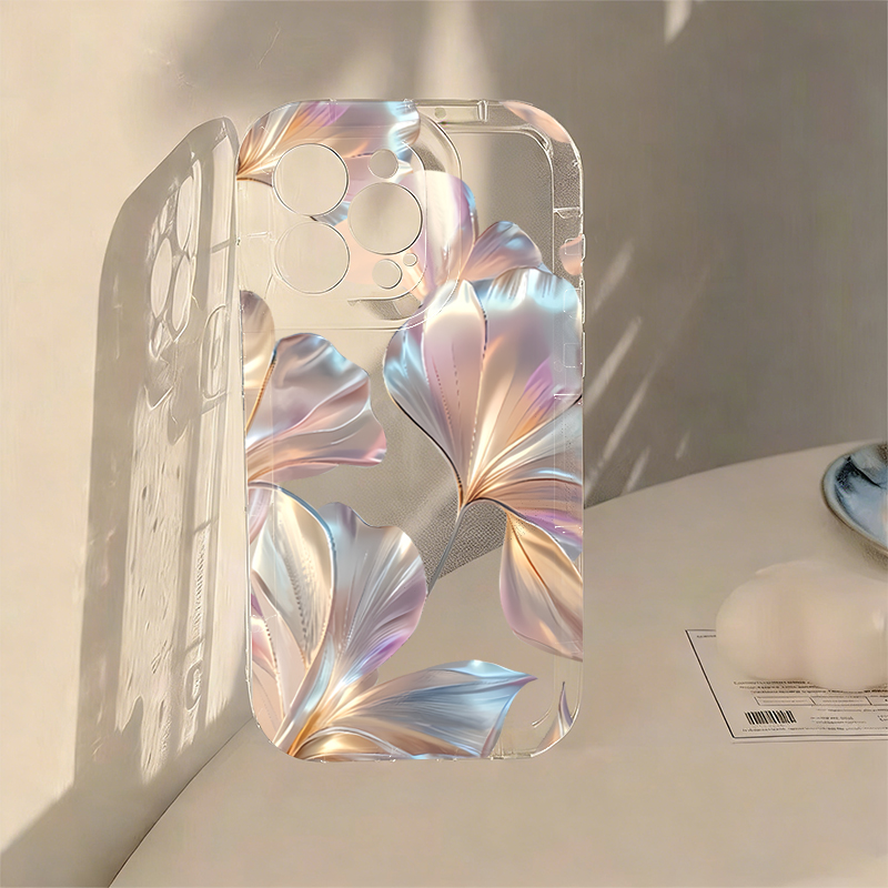 Receipt Printer Thermal - Colorful Metallic Ginkgo Print Phone Case