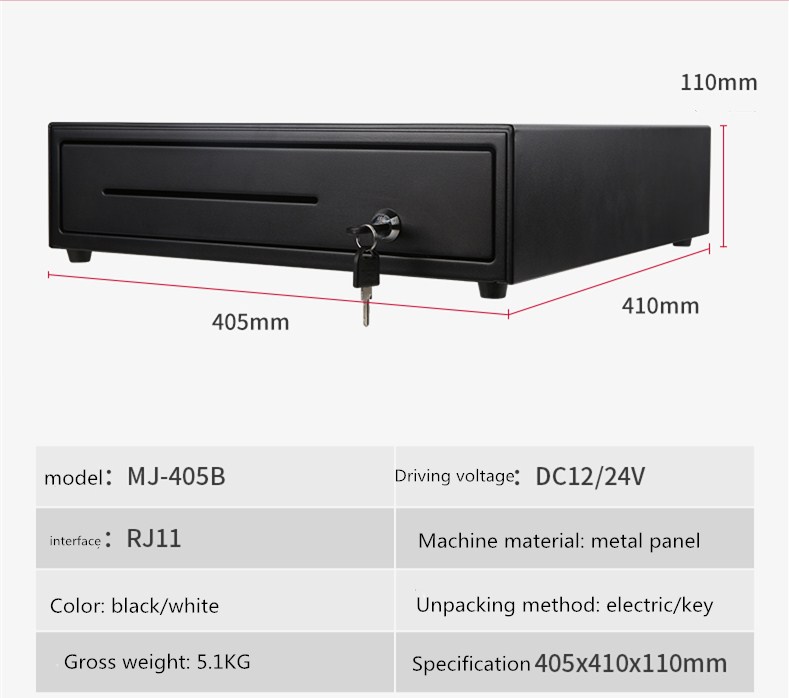 Factory direct sales  cash box - огляд і ціна Cash Drawer Pos