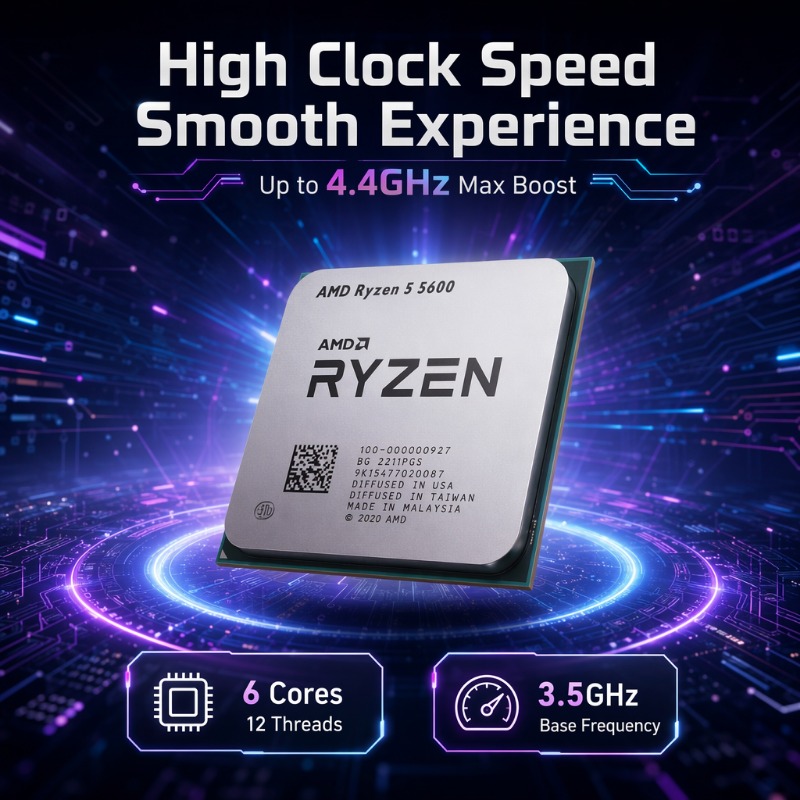 AMD Ryzen 5 5600 for Gaming PC - огляд і ціна Amd Cpu Ryzen 5