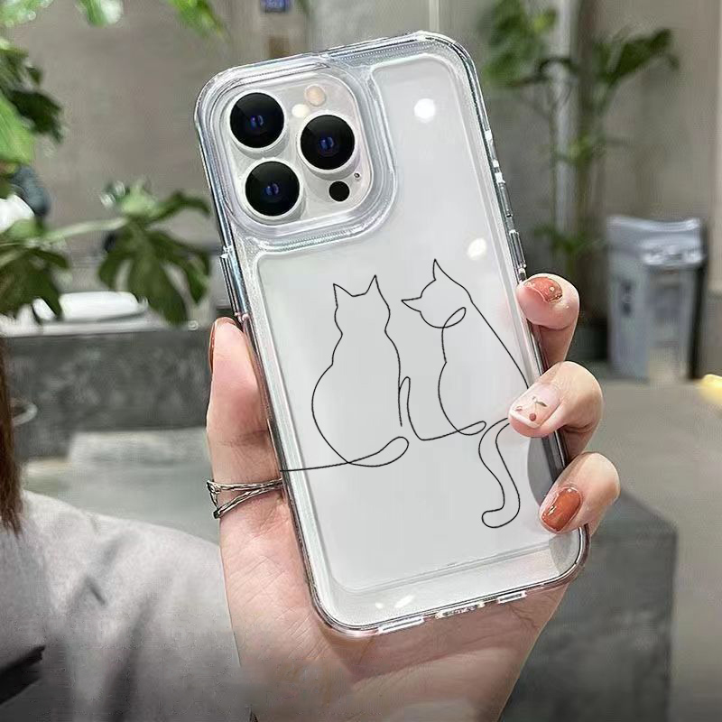 Cute Line Cat Anti-drop Phone  - огляд і ціна Receipt Printer Thermal
