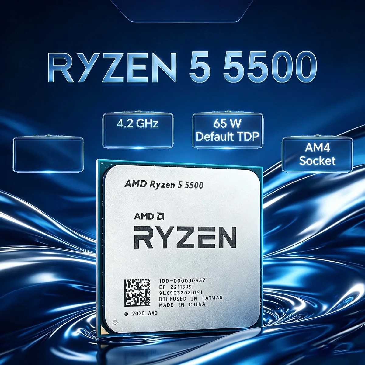 AMD Ryzen 5 5500 R5 5500 Deskt - огляд і ціна Amd Cpu Ryzen 5
