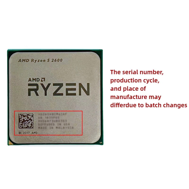 AMD Ryzen 5 R5 2600 3.4GHz 6-C - огляд і ціна Amd Cpu Ryzen 5