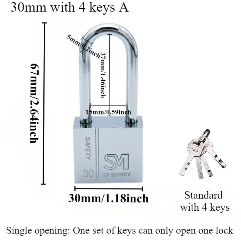 1PCS Heavy Padlock Dormitory C - огляд і ціна Cash Drawer Pos