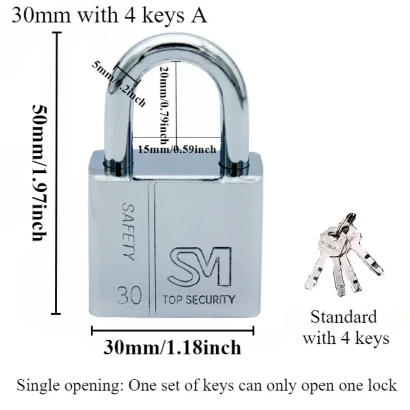 1PCS Heavy Padlock Dormitory C - огляд і ціна Cash Drawer Pos