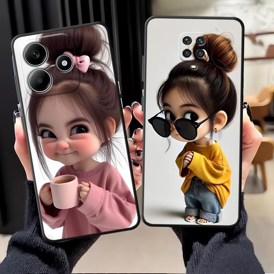 Cartoon Girl Pattern Funda Pho - огляд і ціна Receipt Printer Thermal